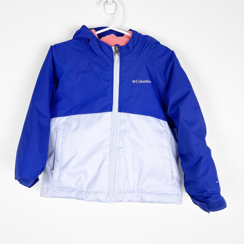 Columbia Toddler Girl Snow Jacket Purple Sz 4T